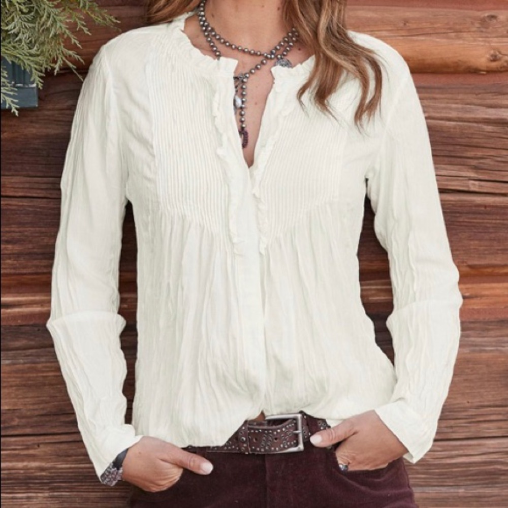 Sundance Crinkle Top